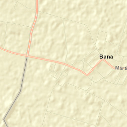 Bana Street Map