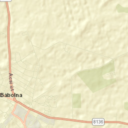 Bábolna Street Map