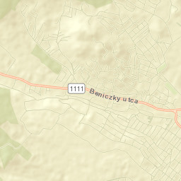 Nagykovácsi Street Map