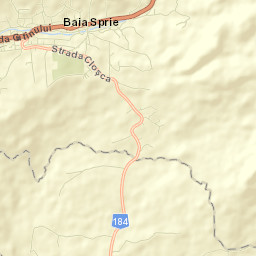 Baia Sprie Street Map