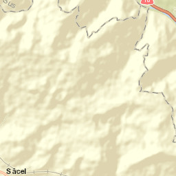 Comuna Săcel Street Map