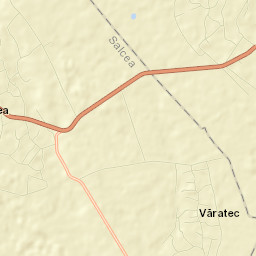 Văratec Street Map