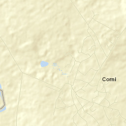 Corni Street Map