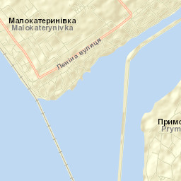 Malokaterynivka Street Map