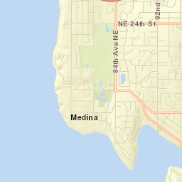 Clyde Hill Street Map