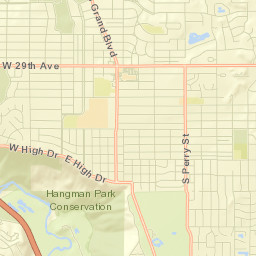 Spokane County Street Map