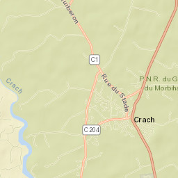 Crach Street Map