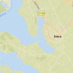 Séné Street Map