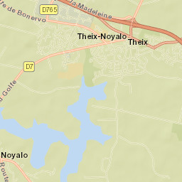 Theix Street Map
