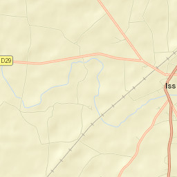 Issé Street Map