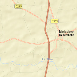 Moisdon-la-Rivière Street Map