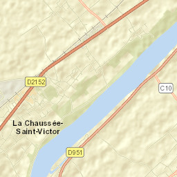 La Chaussée-Saint-Victor Street Map