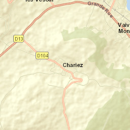 Vaivre-et-Montoille Street Map