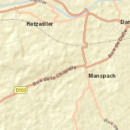 Dannemarie Street Map