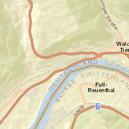 Waldshut-Tiengen Street Map