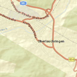 Lauchringen Street Map