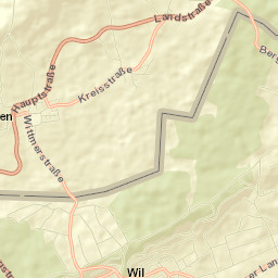 Dettighofen Street Map