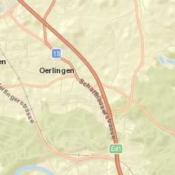 Bezirk Andelfingen Street Map