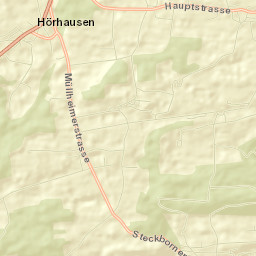 Homburg Street Map