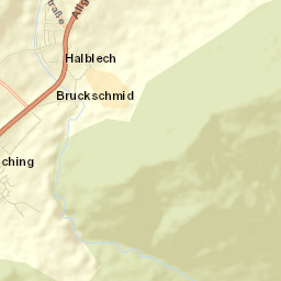 Halblech Street Map