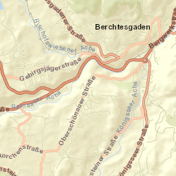 Berchtesgaden Street Map