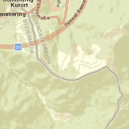 Semmering Street Map
