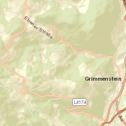 Grimmenstein Street Map