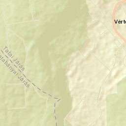 Vértestolna Street Map