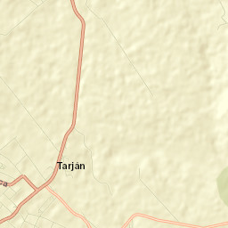 Tarján Street Map