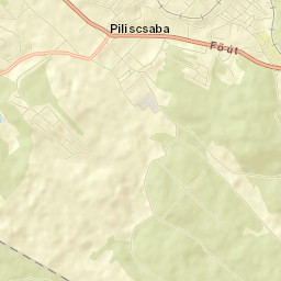 Piliscsaba Street Map
