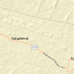 Galgahévíz Street Map