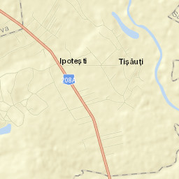 Ipoteşti Street Map