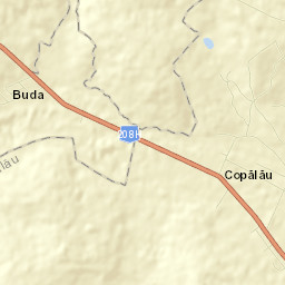Copălău Street Map