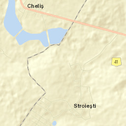 Stroiești Street Map