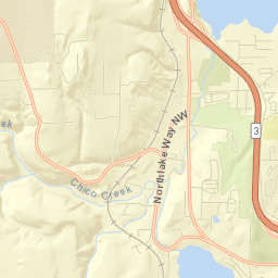 Erlands Point-Kitsap Lake Street Map