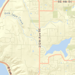 City of Sammamish Street Map