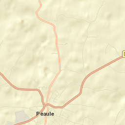 Péaule Street Map