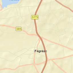 Fégréac Street Map