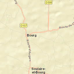 Soulaire-et-Bourg Street Map