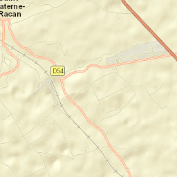 Saint-Paterne-Racan Street Map