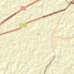 Herbault Street Map