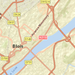 Blois Street Map