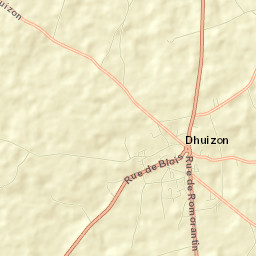 Dhuizon Street Map