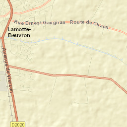 Lamotte-Beuvron Street Map