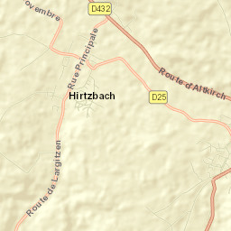 Hirtzbach Street Map