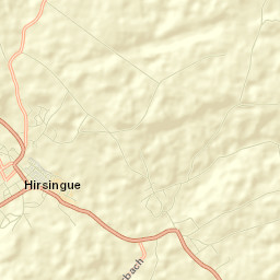 Hirsingue Street Map