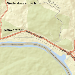 Schwörstadt Street Map