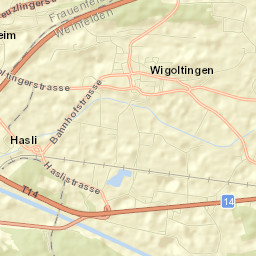 Wigoltingen Street Map