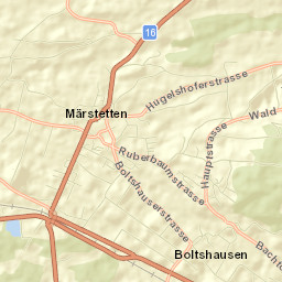 Märstetten-Dorf Street Map