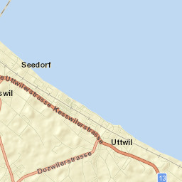 Uttwil Street Map